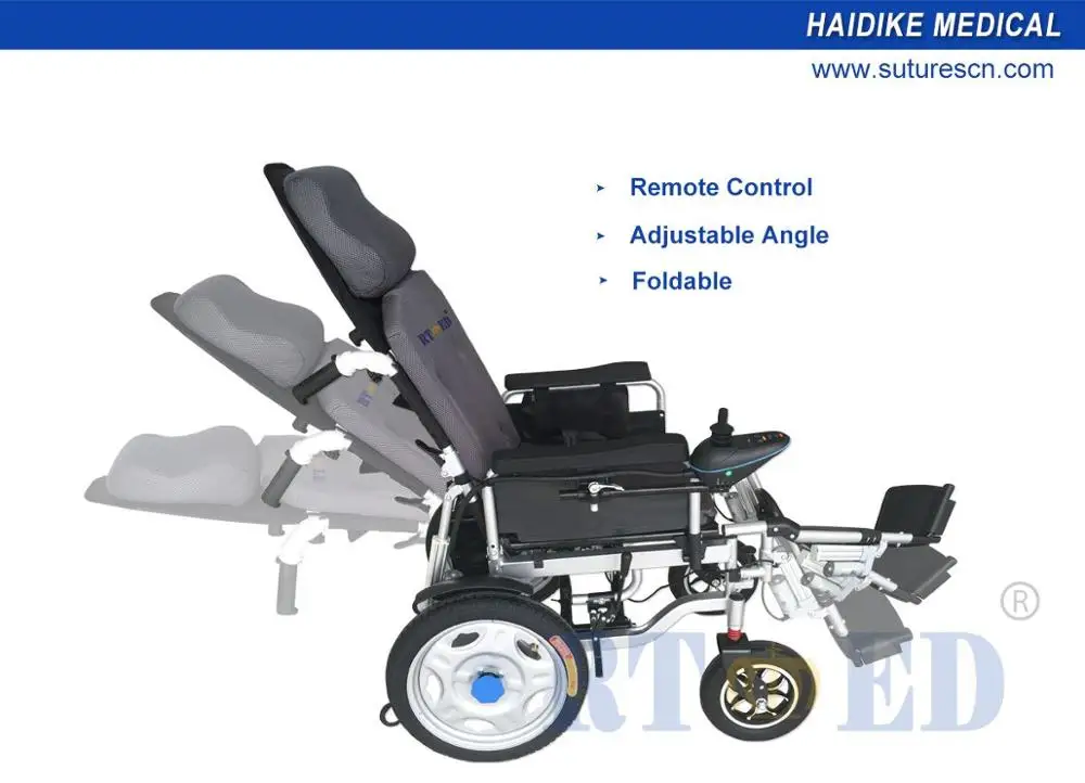 Medical Folding Light wheelchair electrically powered wheelchair for elder and disabled hospital use 2021 best selling
