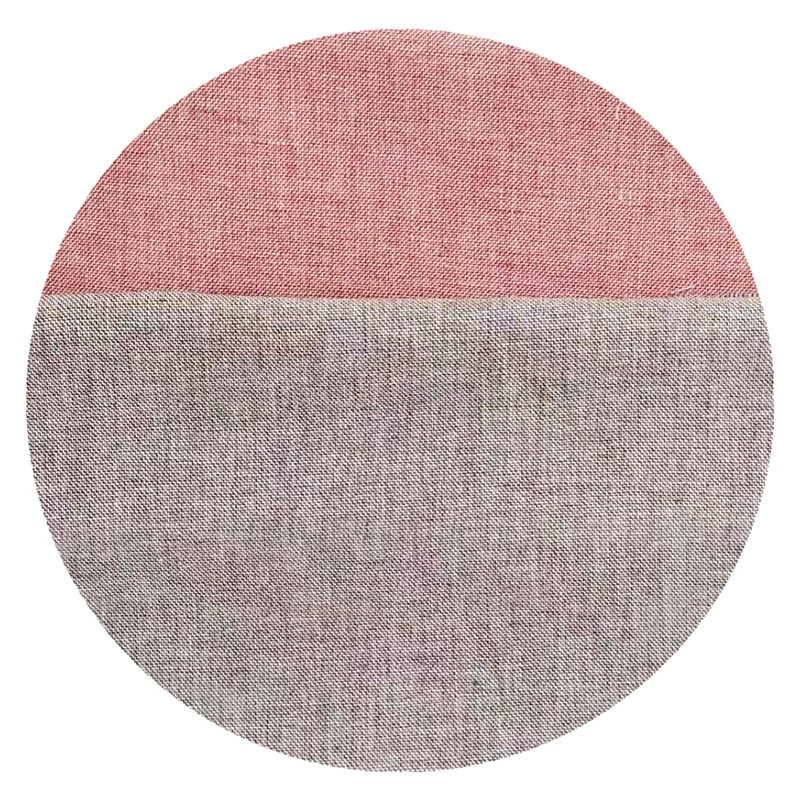 Free Sample 52%Linen   48%Cotton Twill Fabric Yarn Dyed Shirt Fabric Single Jersey Sports Fabric