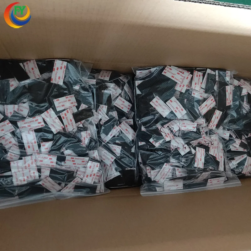 3M SJ3550 1 x 2 inch Dual Lock Recloseable Tape Black Adhesive Fastener