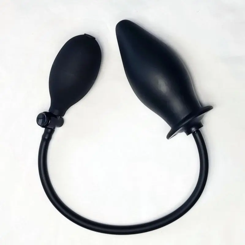 HLYC Homemade Inflatable Anal Plug Expandable Butt Plug for Men and Women