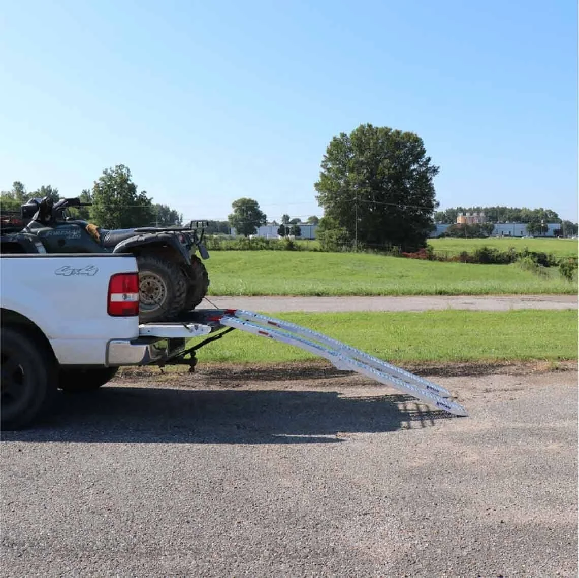 High quality 340KG portable ramp car aluminum loading ramps adjustable ramp for ATV