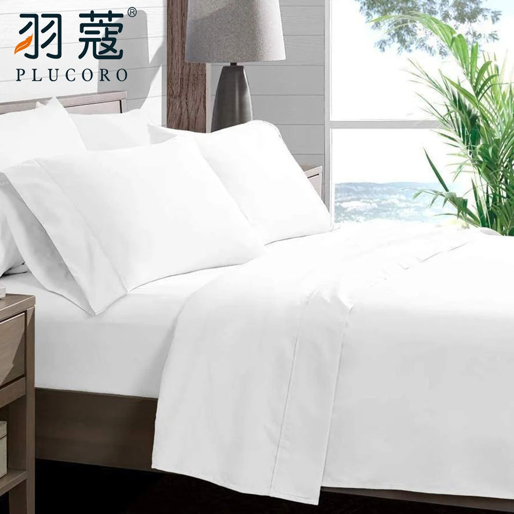 100% Egyptian Cotton 400 Thread Count Sheet Bedding Set 5 Star Hotel Bed Set Bed Linen