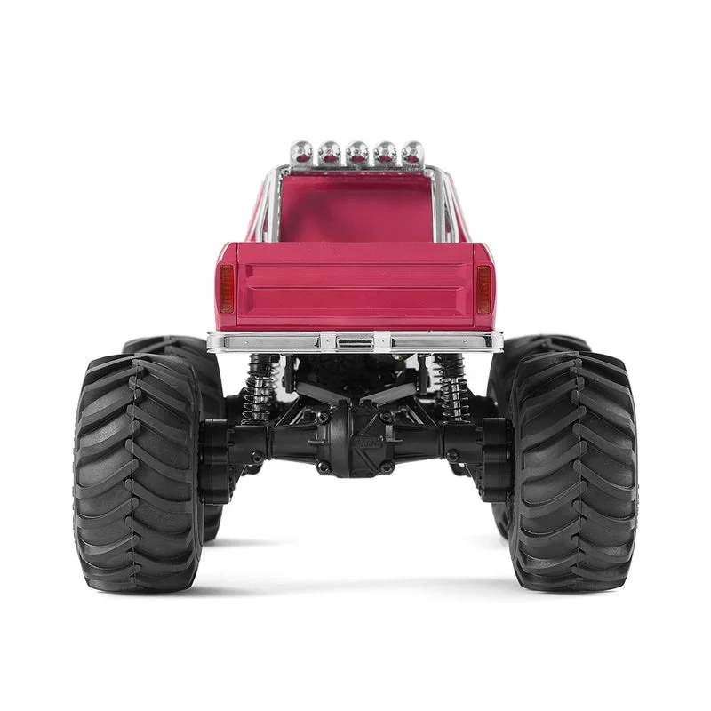 FMS FCX24 Smasher V2 1/24 Scale RTR Big Wheel Car with Portal Axles and Two-Speed Transmission 4WD RC Monster Truck Toy