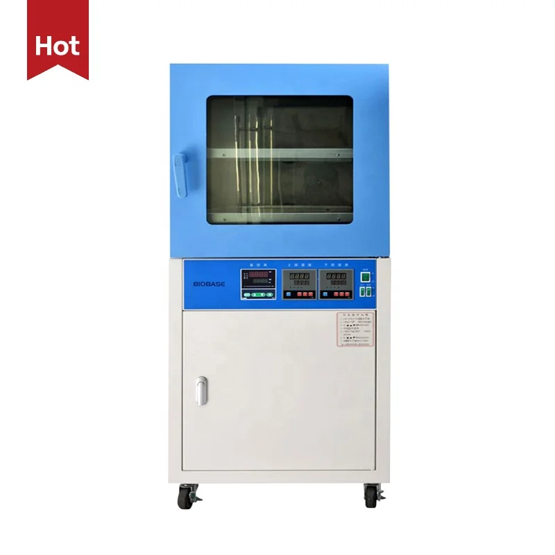 BIOBASE China Cost-effective vacuum drying oven with LED display and polished stainless steel inner chamber