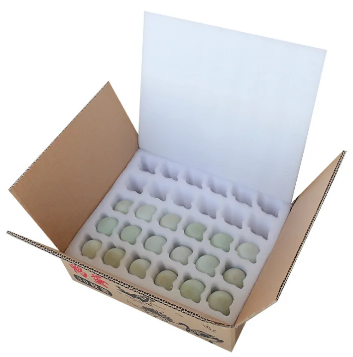 high quality epe foam for sale cut shape quail egg tray for sale packing box noodles Insert foam pouches Packaging protection