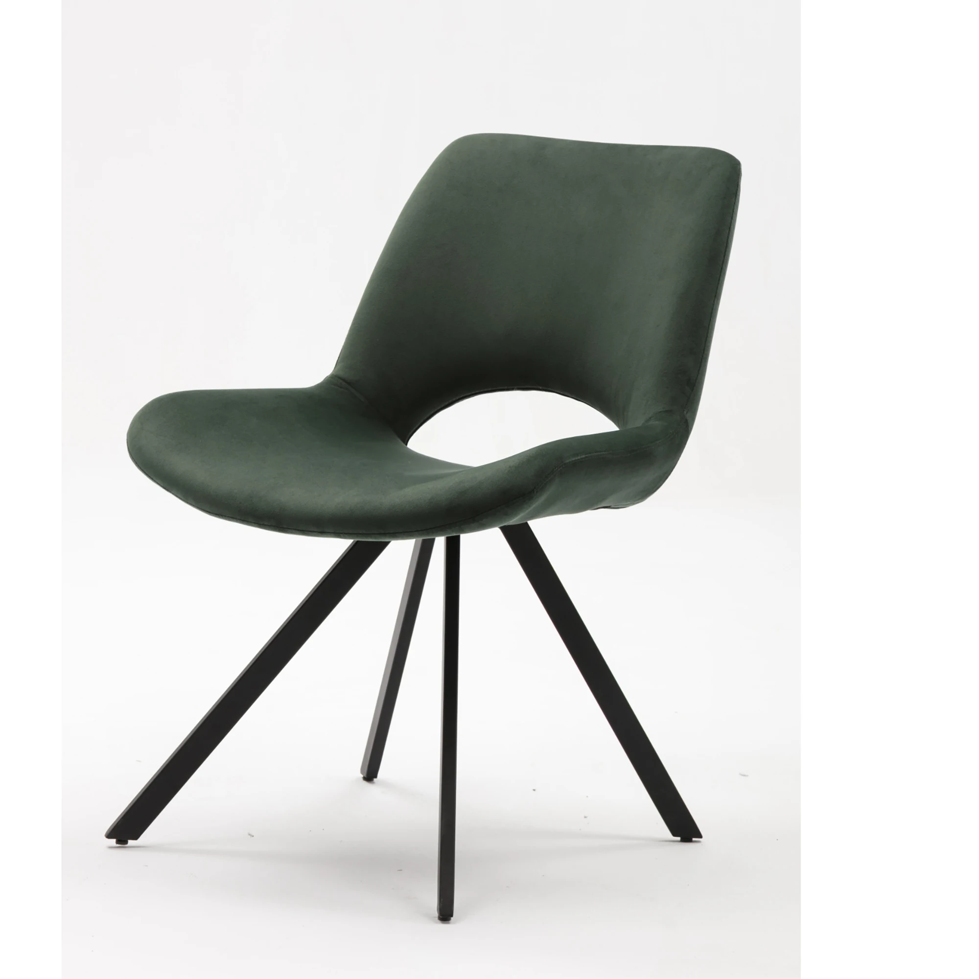 Noble flannelette gold leg Red lounge chair for living room