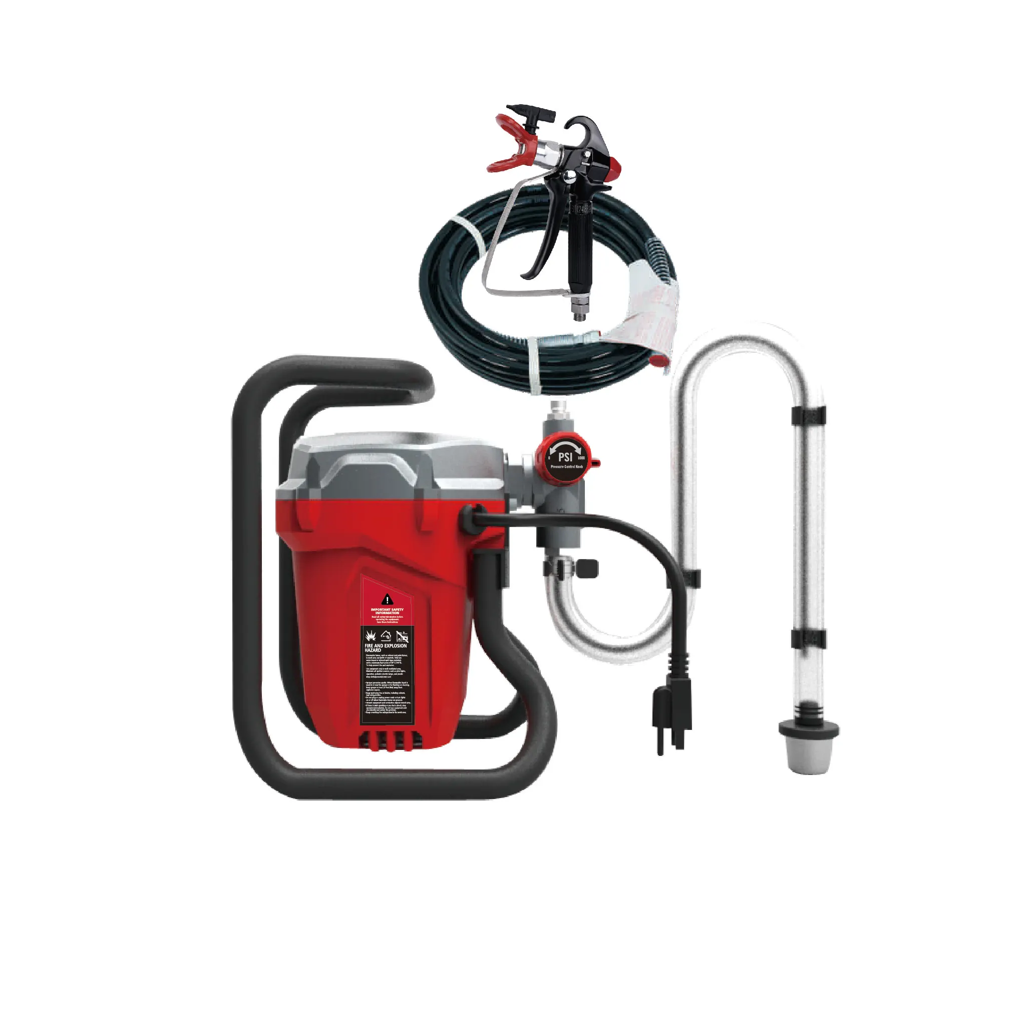 AEROPRO AP8626 Hot Sale DIY Electric Airless Paint Sprayer Machine Paint Power Spray Gun with Accessories Pressure Feed Type