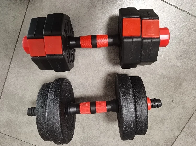 2022 hot sale cheaper weight lifting dumbbell set supply high quality Adjustable Dumbbell