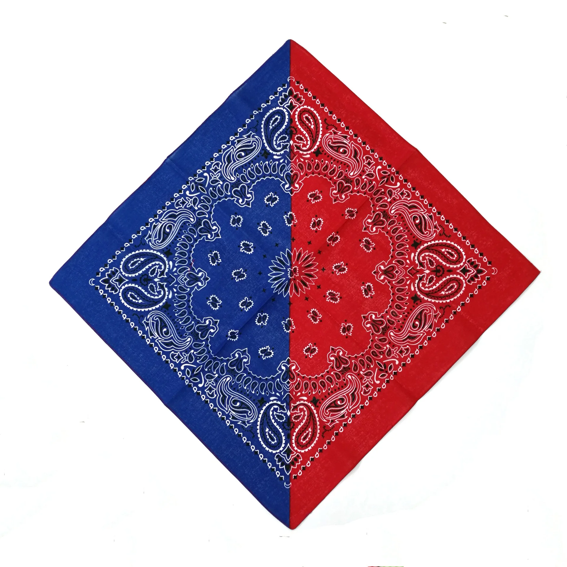 high quality eco-friendly cotton multifunctional western bandana headband 55x55cm