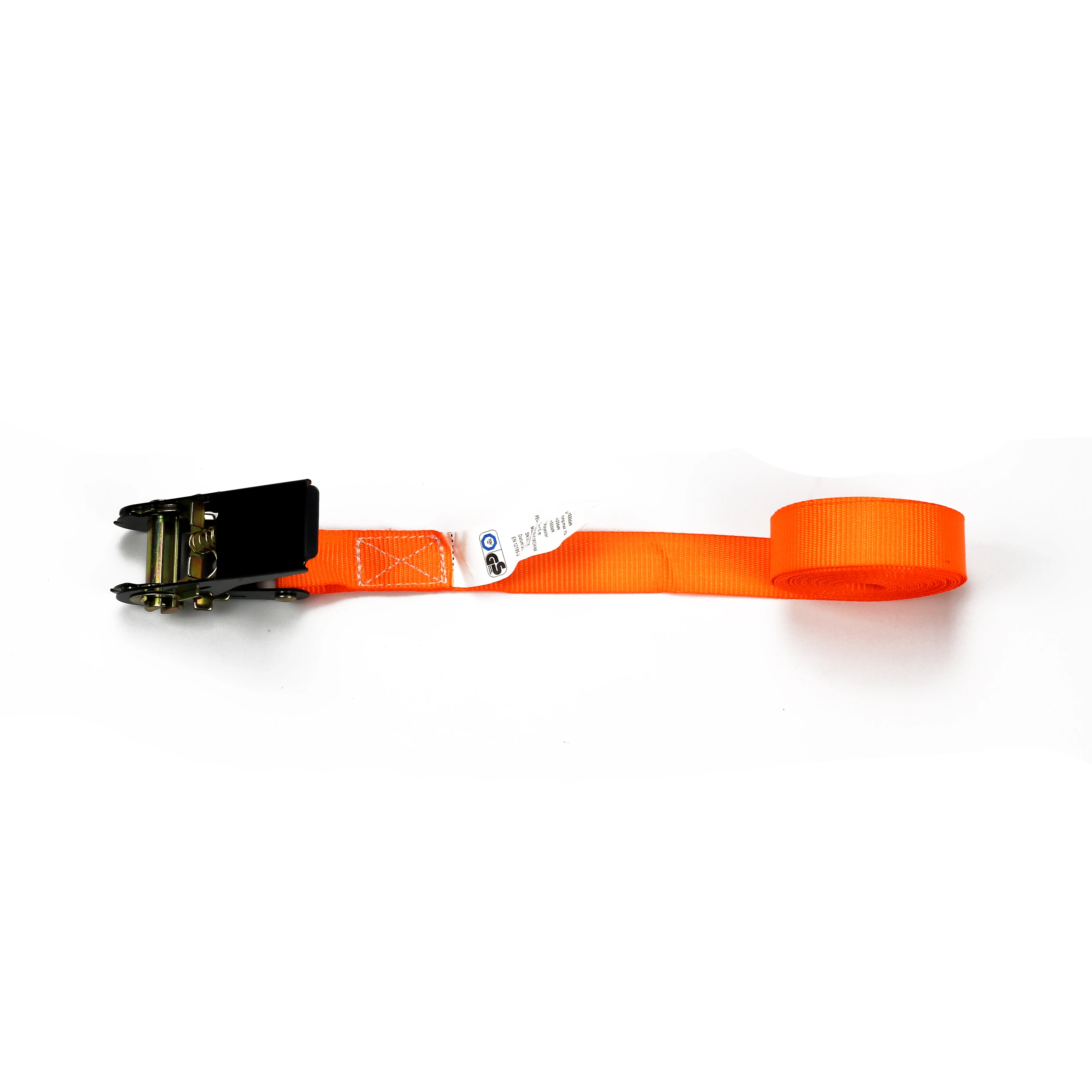 Professional Made High Quality Cargo Tightener Fixing Strap Orange Endless Strap