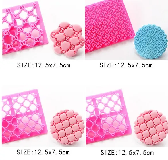 9PCS/set Fondant Cake Decorating Tools Pastry Plunger Cookies Cutter Mold Baking Biscuit Template Cookies Maker Tools