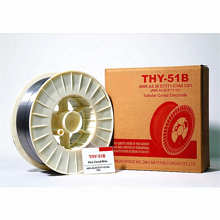  Тяньцзинь & Stone Bridge THY-51B AWS A5.36 E71T1-C1A0-CS1 флюсовая сварочная