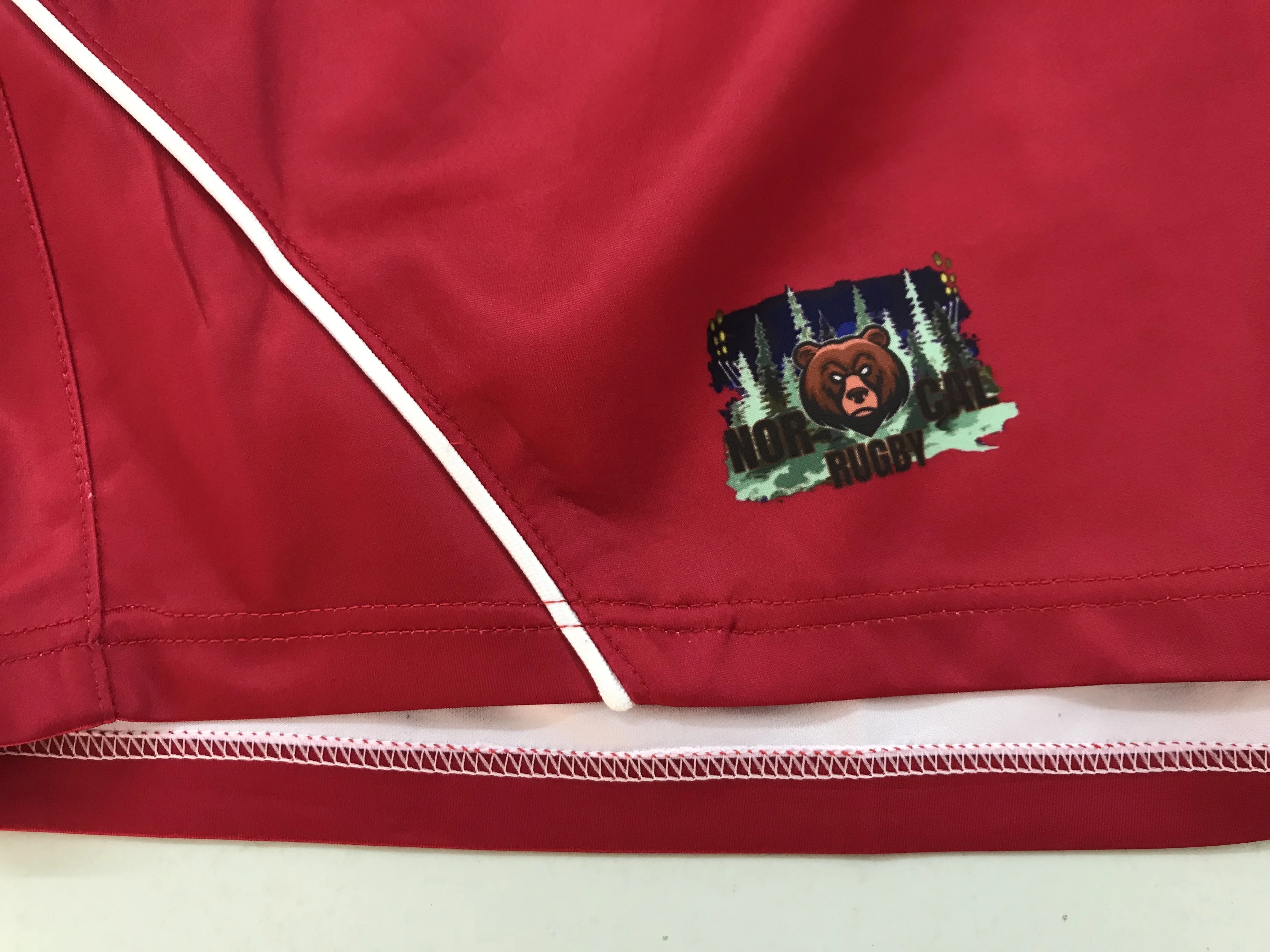 OEM мужские спортивные дышащие быстросохнущие шорты, тренировочные шорты для регби