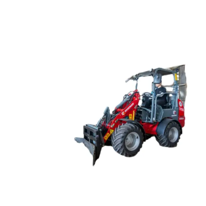 WISEMAN Многофункциональный 1.8ton W1160 фермерский погрузчик компактный Мульчер гидравлические детали колесный