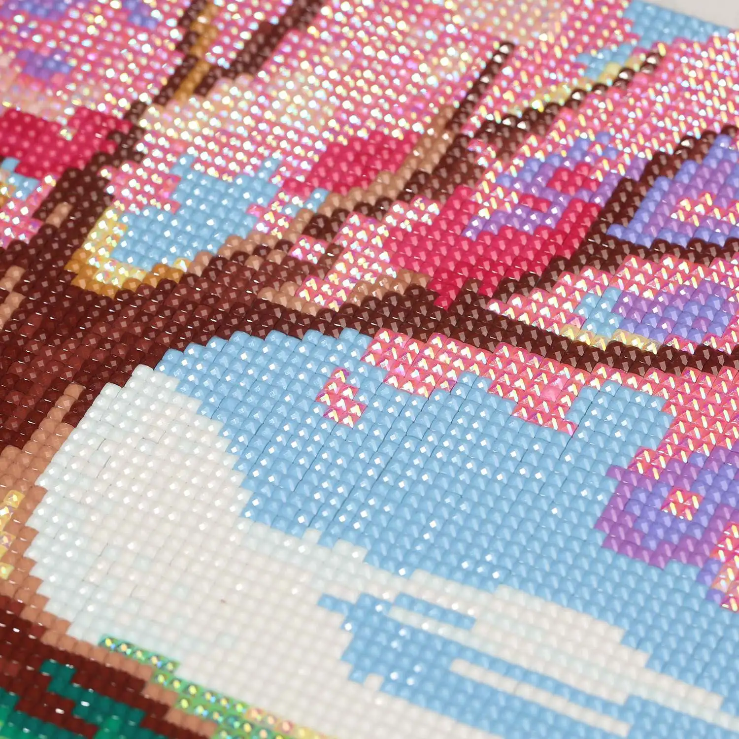 R-Mini05 Set of 4pcs Landscape Picture Canvas Art Paintings Custom 5D Mini Diamond Painting Kit