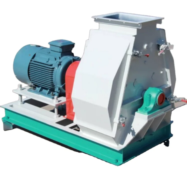 Hongyang big capacity coconut husk chips pellet hammer mill crusher wood chips wood crusher biomass wood pellet hammer mill