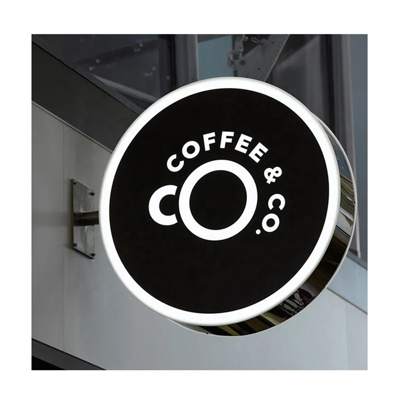 Accept customization shop sign board custom polyvinyl chloride plastic outdoor sign board