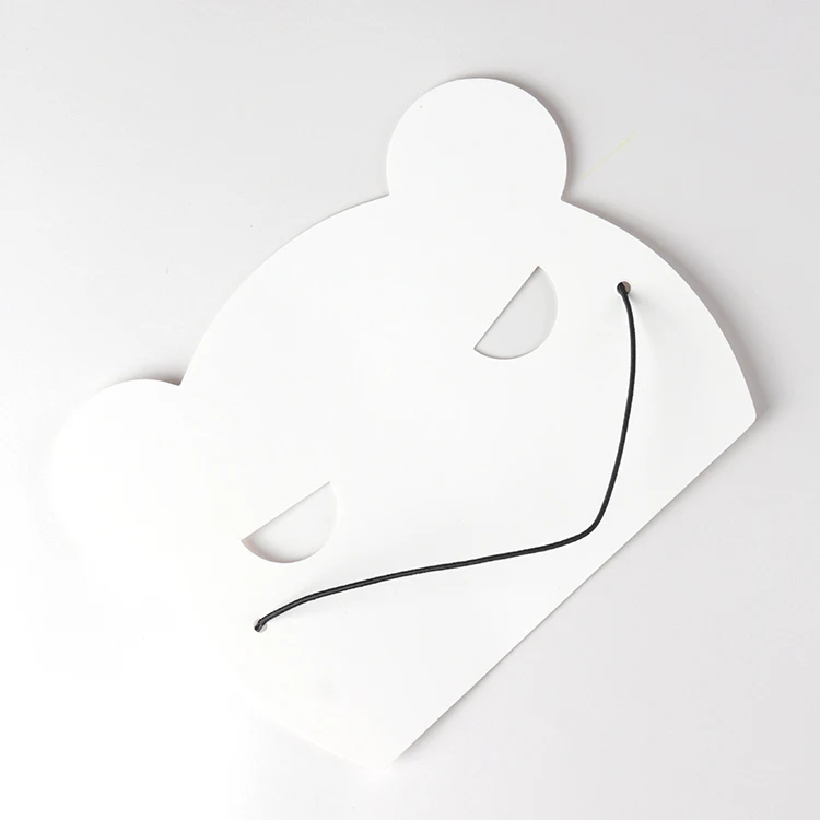 Custom Children DIY Toy Painting Paper Craft Animal Tiger Blank Paper M ask For Kids