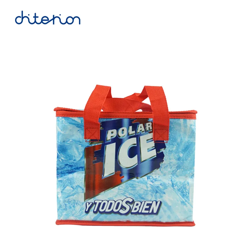 Chiterion PP/PE Woven Insulated Thermal Bolsa Milk Drink Cooler Bolsa Lunch Tote Box Cool Ice Bag for Kids Women School Office