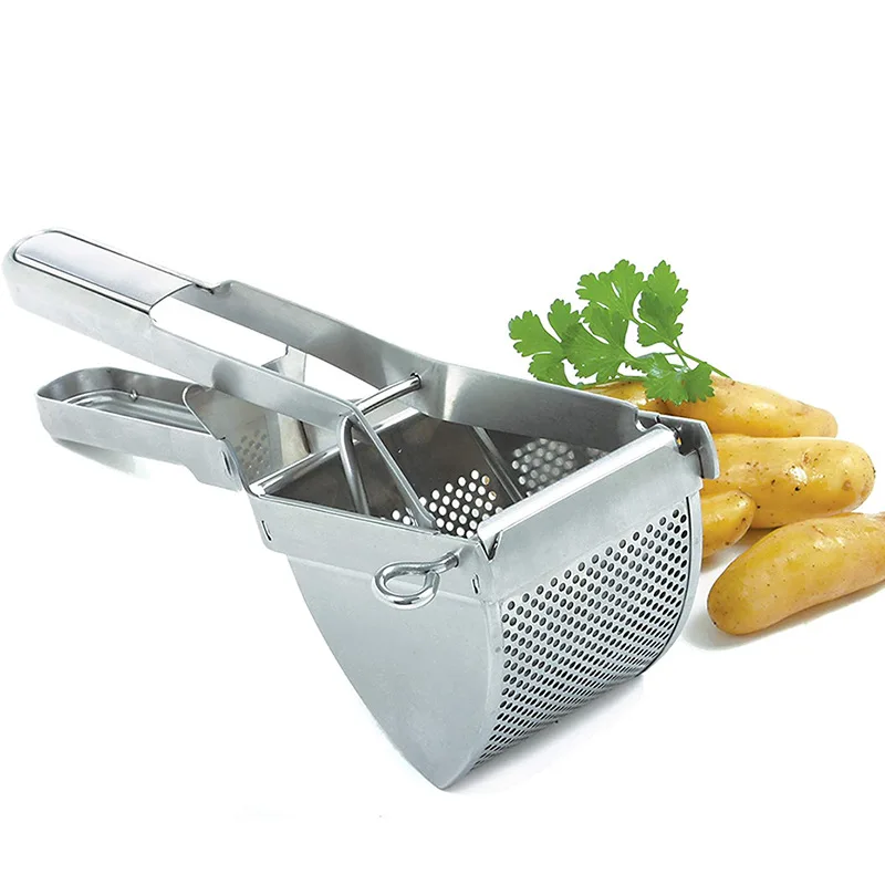 Stainless Steel Potato Press Potato Masher Potato Masher Fruit Lemon Juicer