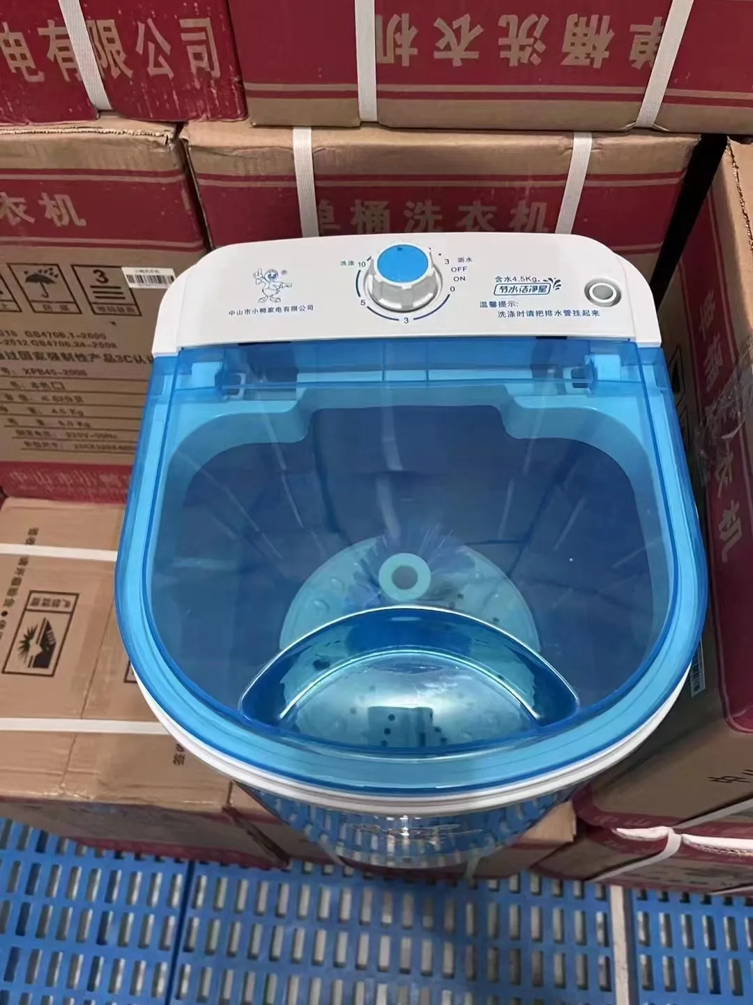 Popular drying machines small size manual washing machine semi-automatic with spin dry for home