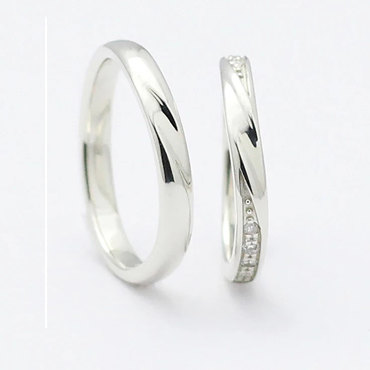 
Japanese hot sale adorned with a natural diamond rings 2021 jewelry 