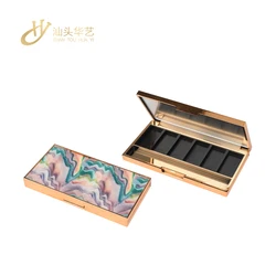 New no logo eyeshadow packaging eyeshadow packing box long lasting custom logo eyeshadow case