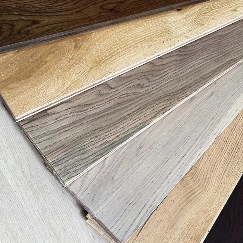 190mm wide plank engineered wood flooring hardwood oak natural veneer interior bedroom living room flooring