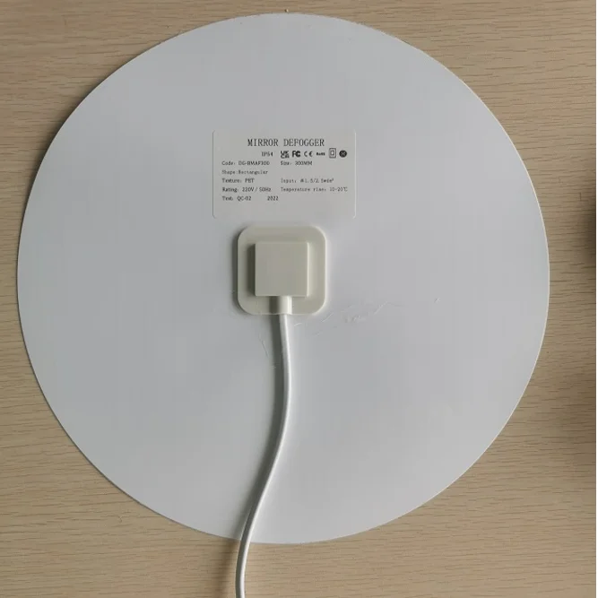 Bathroom Mirror Anti fog Film Defroster Demister anti fog mirror film heating pad and defogger pad for mirror antifog pad