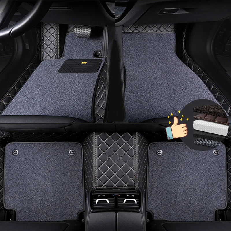 Роскошные кожаные автомобильные коврики на заказ Opel Astra