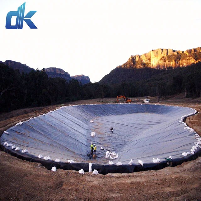 Dingkun hdpe 0,5 мм 0,75 мм 3 мм Мембрана для очистки сточных вод