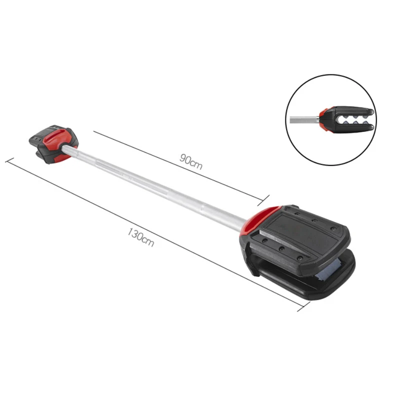 
Hadley Black+Red Adjustable TPU Barbell 20kg Weightliftingg Weight Plates Barbell Set fitness use for home gym 