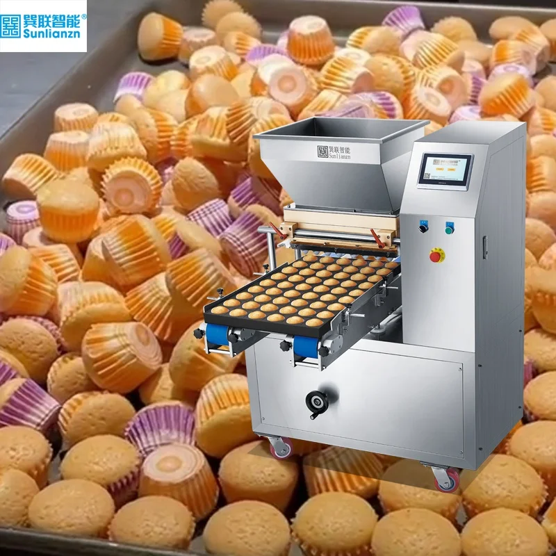 Frozen Food Factory Puff Beku  Choux Pastry Cream Filling Machine Equipment