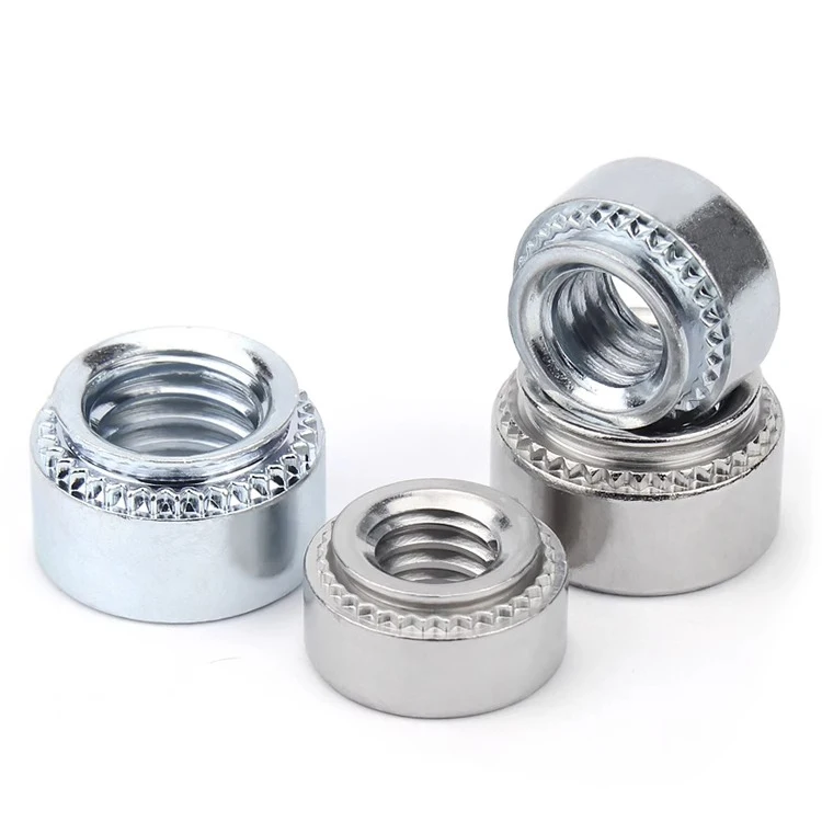 Spot wholesale CLS carbon steel galvanized and 304 stainless steel Pressure Riveting Nut Rivet Nut