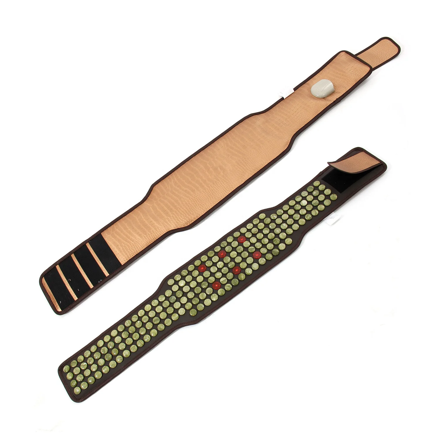 electric slimming massage tourmaline belt infrared therapy full body jade waist belt