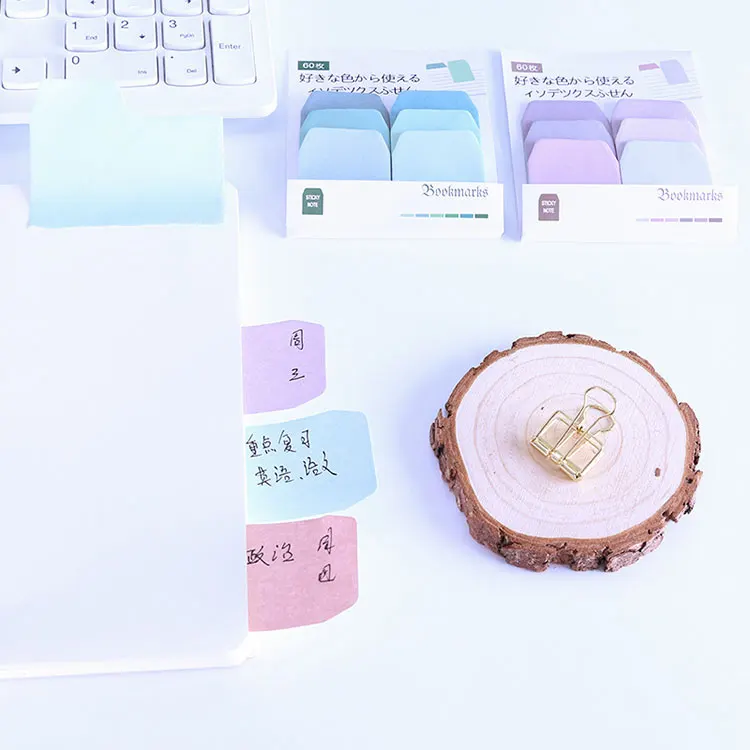 Wholesale Removable logo Print Colorful Custom Design Cute Sticky