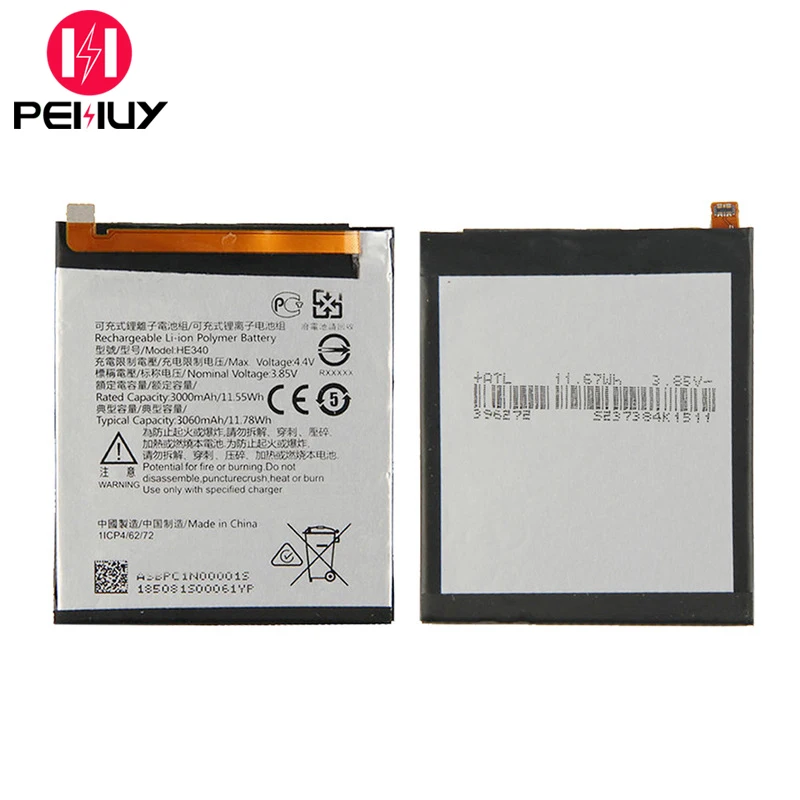 New replacement Battery HE340 3000mAh 3.73v lithium ion Battery for Nokia7 TA-1041