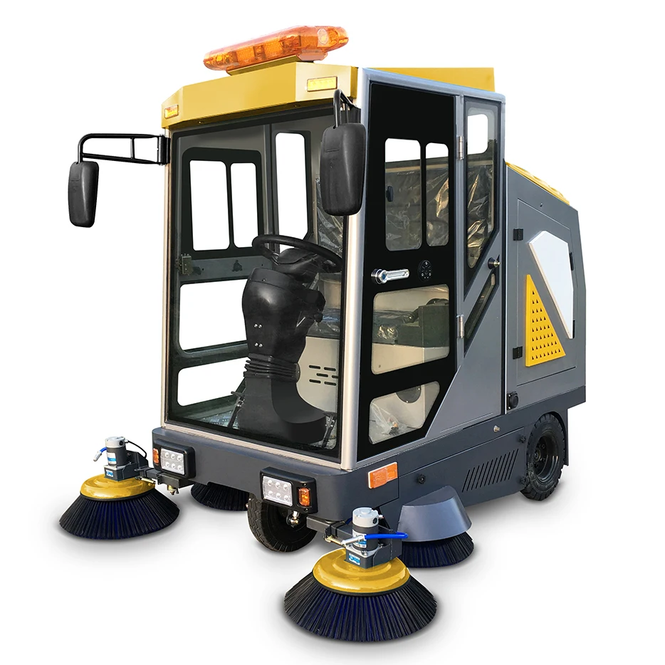 Clean Equipment Commercial Garage Sweeper Street Sweeper Machine Ride On Clean Road Floor Sweeper