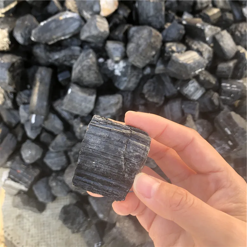 Wholesale Tumbled Stone Black Tourmaline Natural Rough Tourmaline