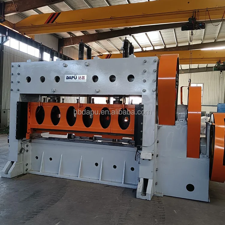 Diamond shape panel punching fence high speed expanded metal  machine 260T factory
