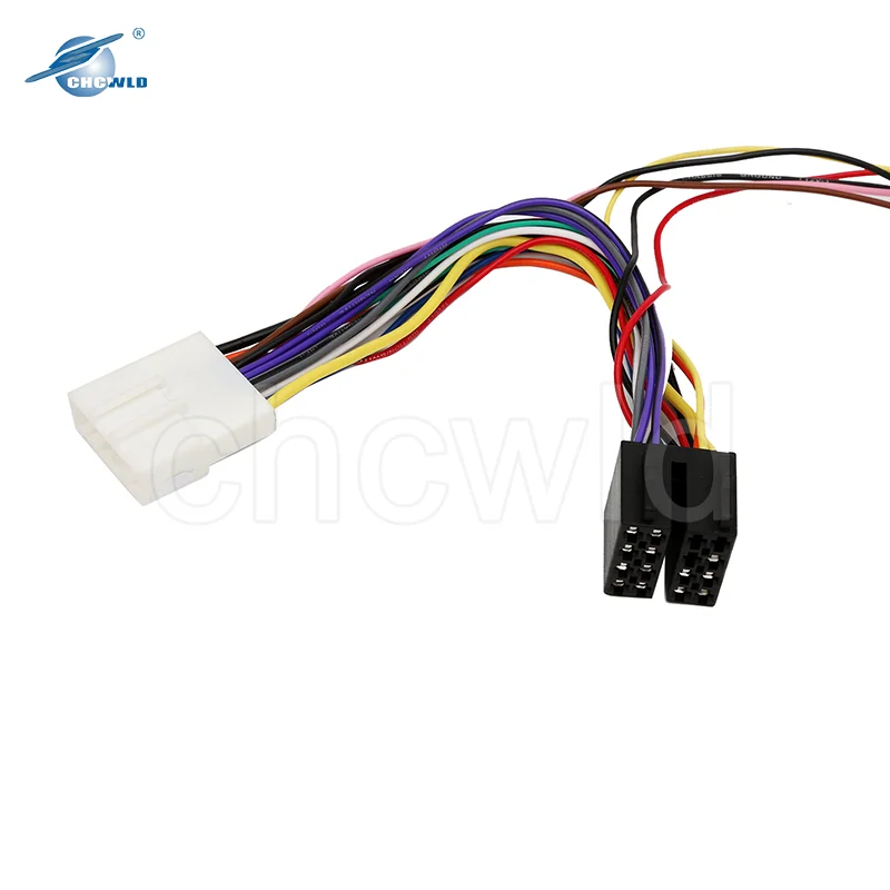 16 pin Car Stereo Adapter Connector Radio Plug ISO Wiring Harness