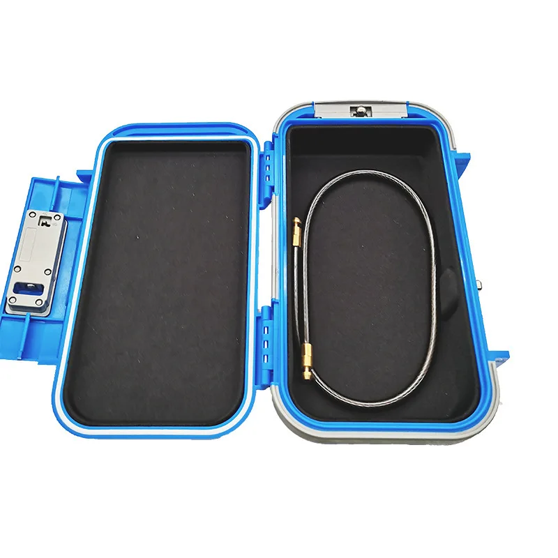 Waterproof Sand Dust Proof Safe 4 Digit Combination Lock Portable Key Storage Box for Beach Gym Travel Outdoor