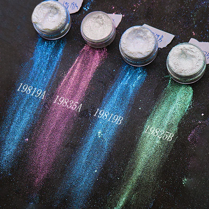 Wholesale High Pigment Chameleon Powder Mica Chameleon Powder Pigment Set