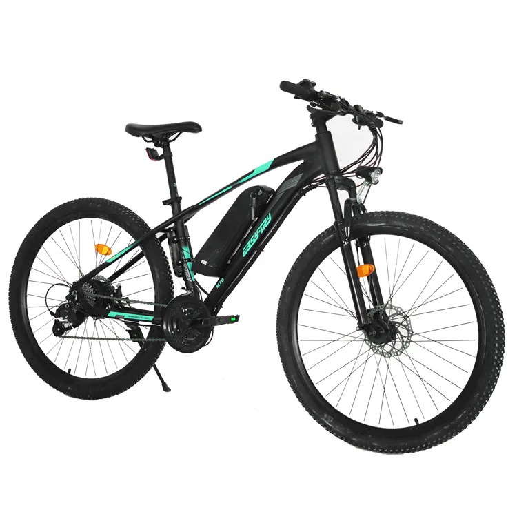 manufacturer plastic pedal steel frame electric cycle 250W /350W/500W/750W ebike  26 /27.5/19 inch 21 speed MTB electric cycle