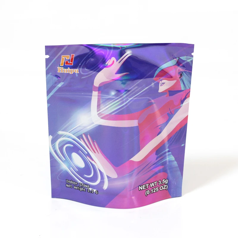 smell proof fishing bait bags custom print plastic zip lock bag with hang hole