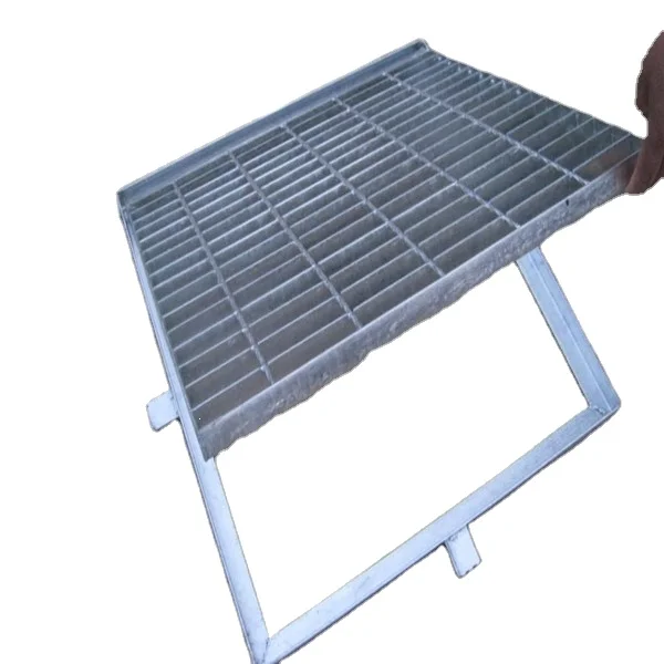 
drainage grid, sidewalk drain grate, steel grating cover 