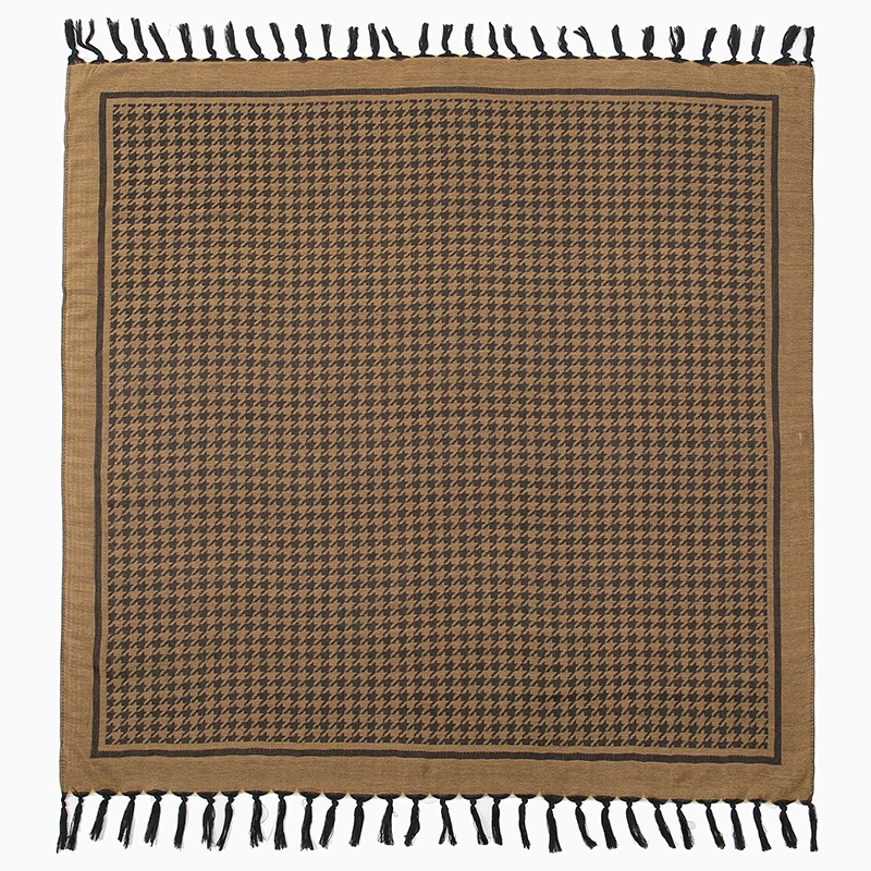 Cloud branded Wholesales Wholesale Cotton blend scarf Cheering Fabric 110*110cm Blossom