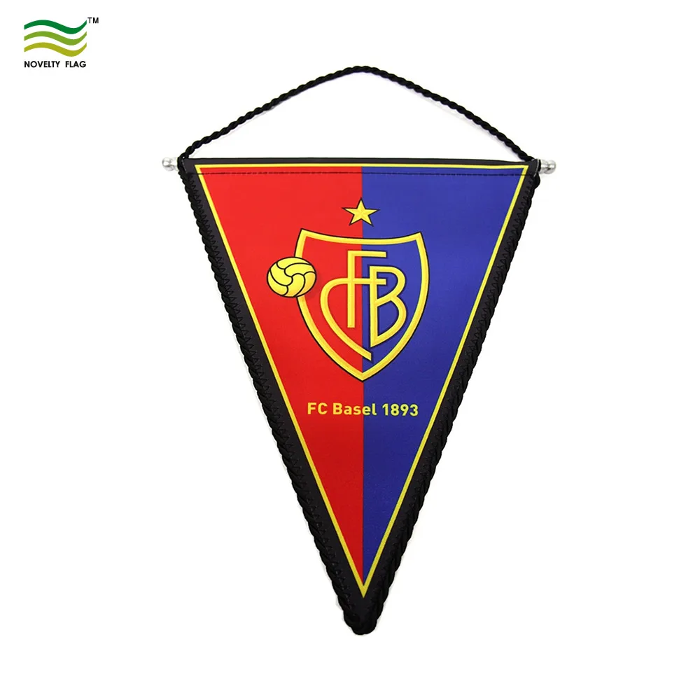 High Quality Custom Sports Podium Flags  Football Pennants