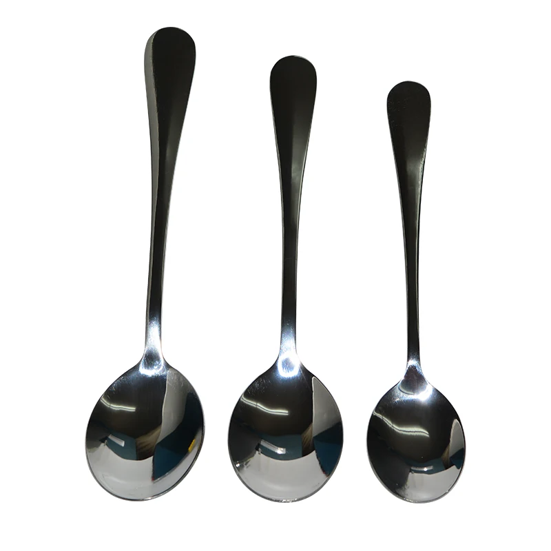 Gorgeous Large Serving Spoon Stainless Steel Dishwasher Sturdy Tablespoon Dinner Spoon Set