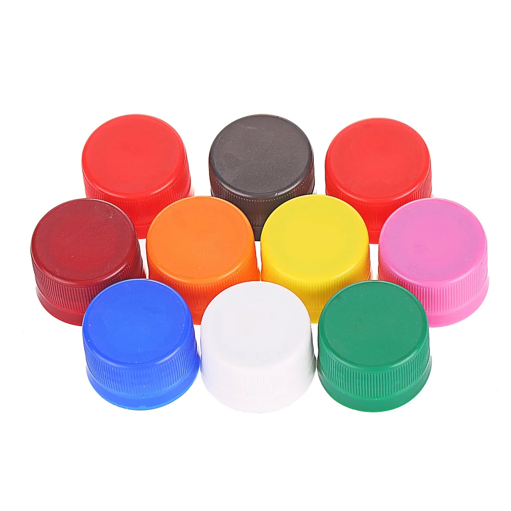 BAITONG High Quality 28MM Plastic Water Bottle Cap PP With Liner Inside Plastic Lid For Bottle